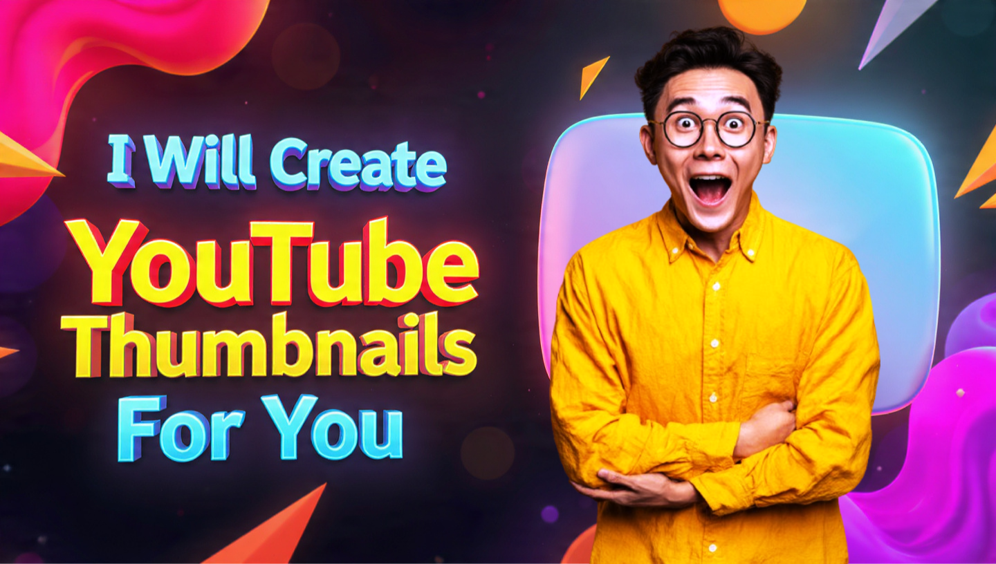 I Will Create Outstanding YouTube Thumbnails For You